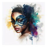 Watercolor Carnival Woman #5 (Print Only) thumbnail