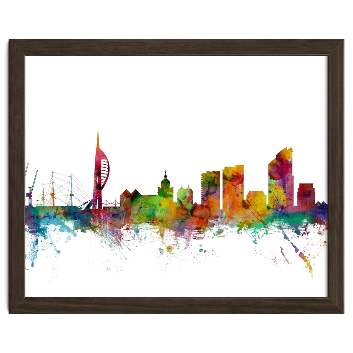 Portsmouth England Skyline