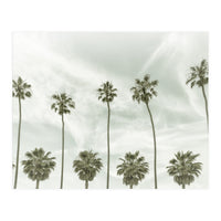 CALIFORNIA Vintage Palm Trees  (Print Only)