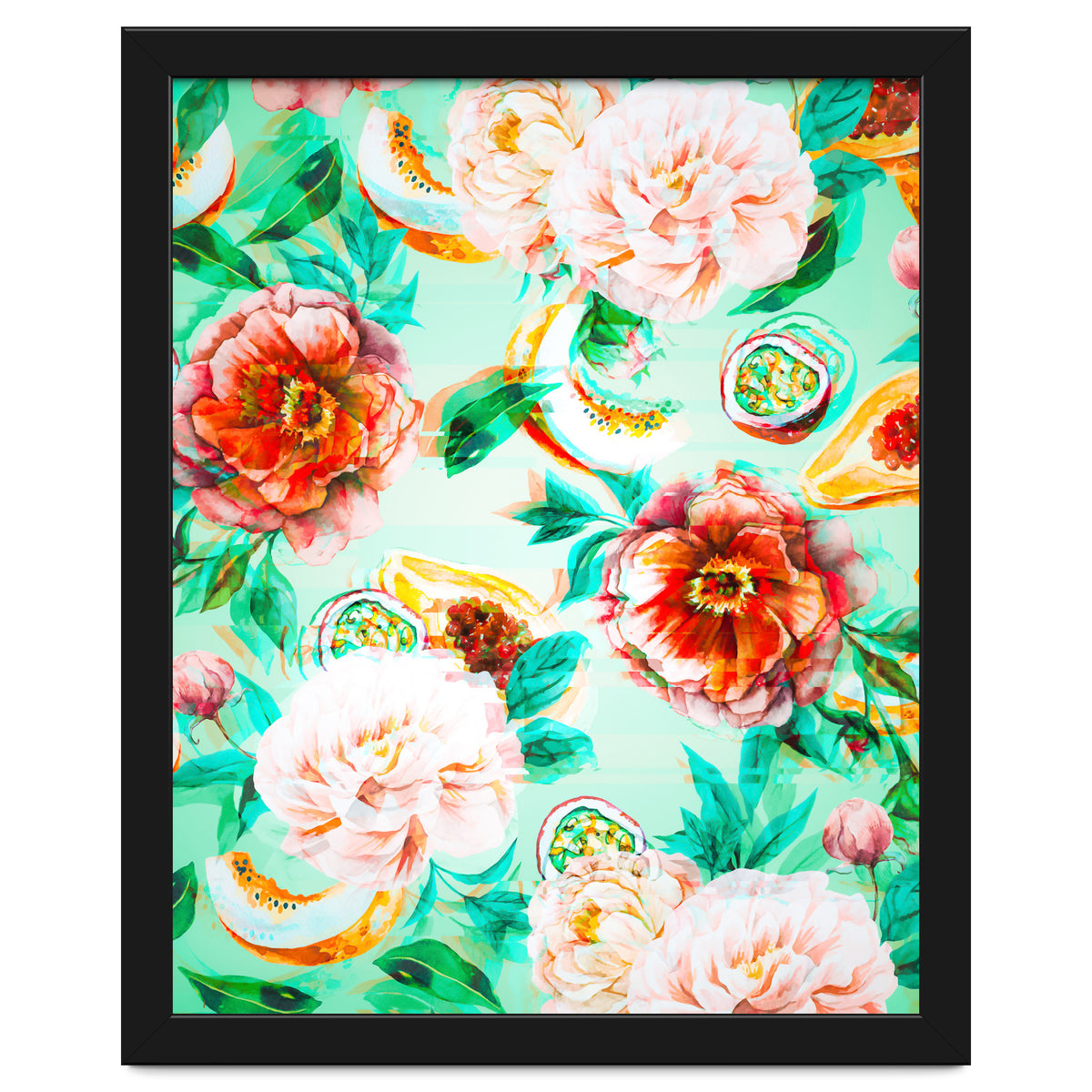 Tropical flowery fruit glitch