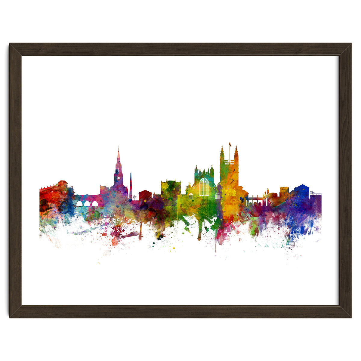 Bath England Skyline Cityscape