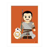 BB8 and Rey Toy (Print Only) thumbnail