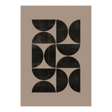 Mid-Century Modern No.24 - Woodblock Print (Print Only) thumbnail