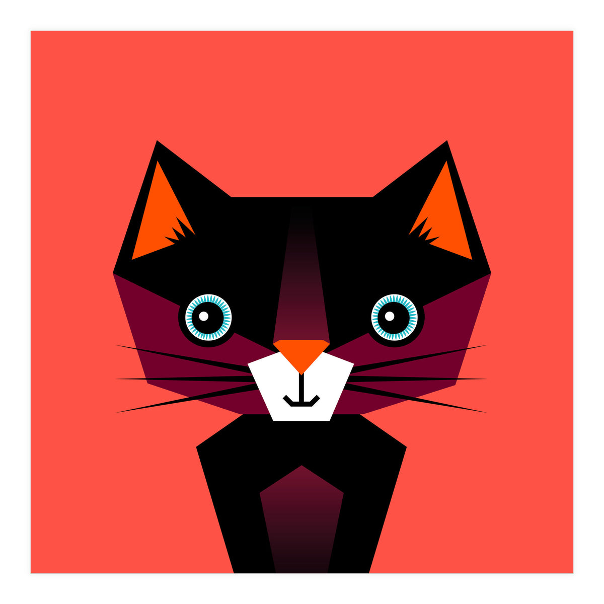 Kids Room Cat (Print Only)