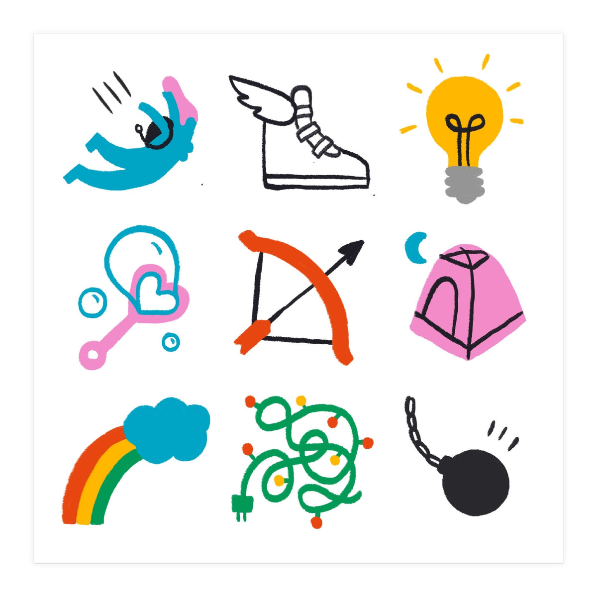 Sagittarius Emoji (Print Only)