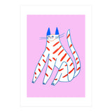 Stripey Cat (Print Only) thumbnail