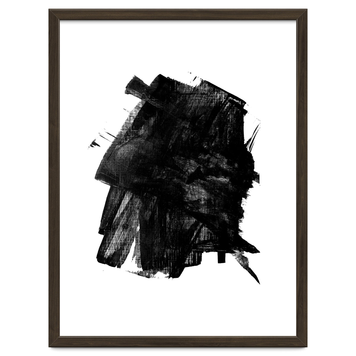 Minimalist Textured Brushstroke Art #3