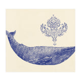 Damask Whale (Print Only) thumbnail