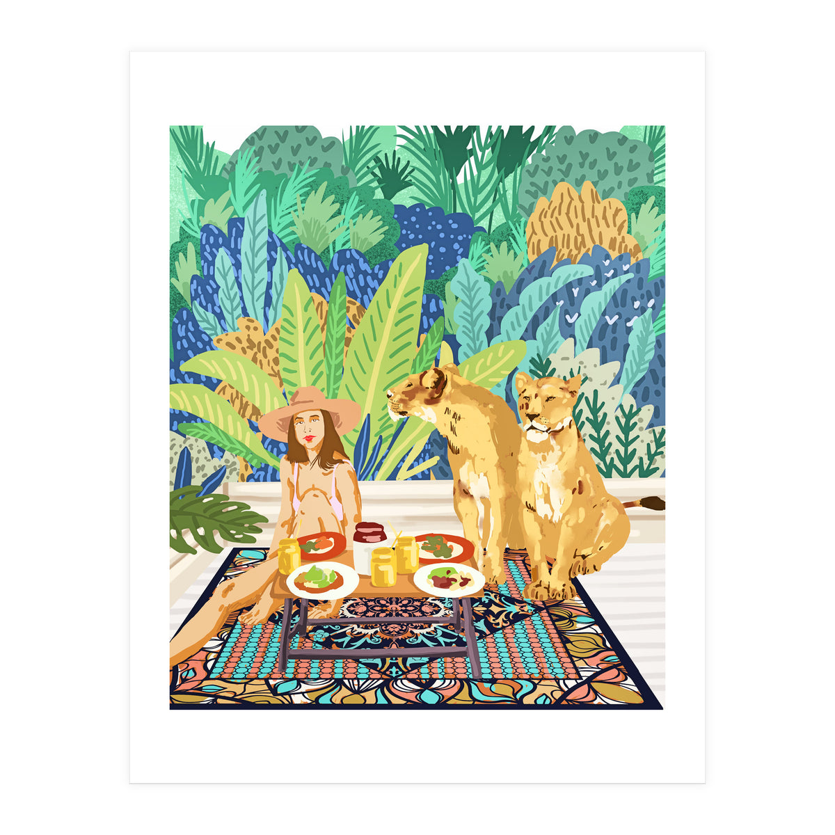 Jungle Breakfast (Print Only)