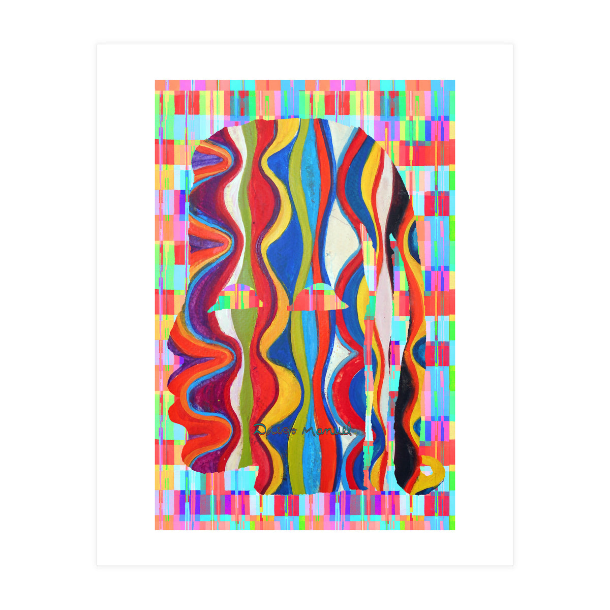 Abstracto Pop Nuevo B Nuevo 12 (Print Only)