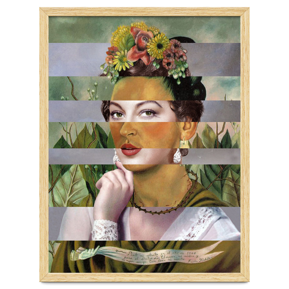 Frida Kahlos Self Portrait With