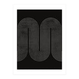 Mid-Century Modern No.18 - Woodblock Print (Print Only) thumbnail