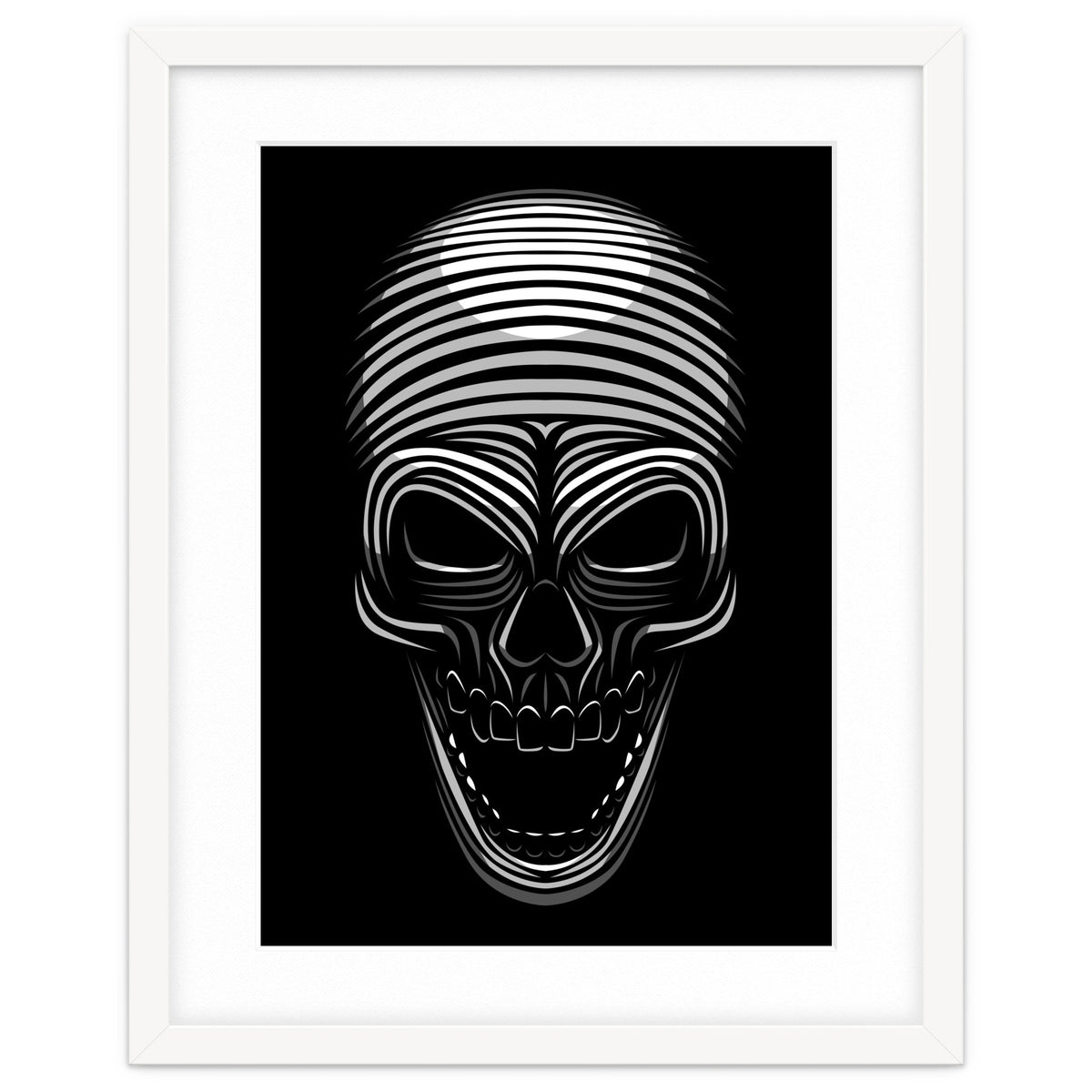 Lines Skull