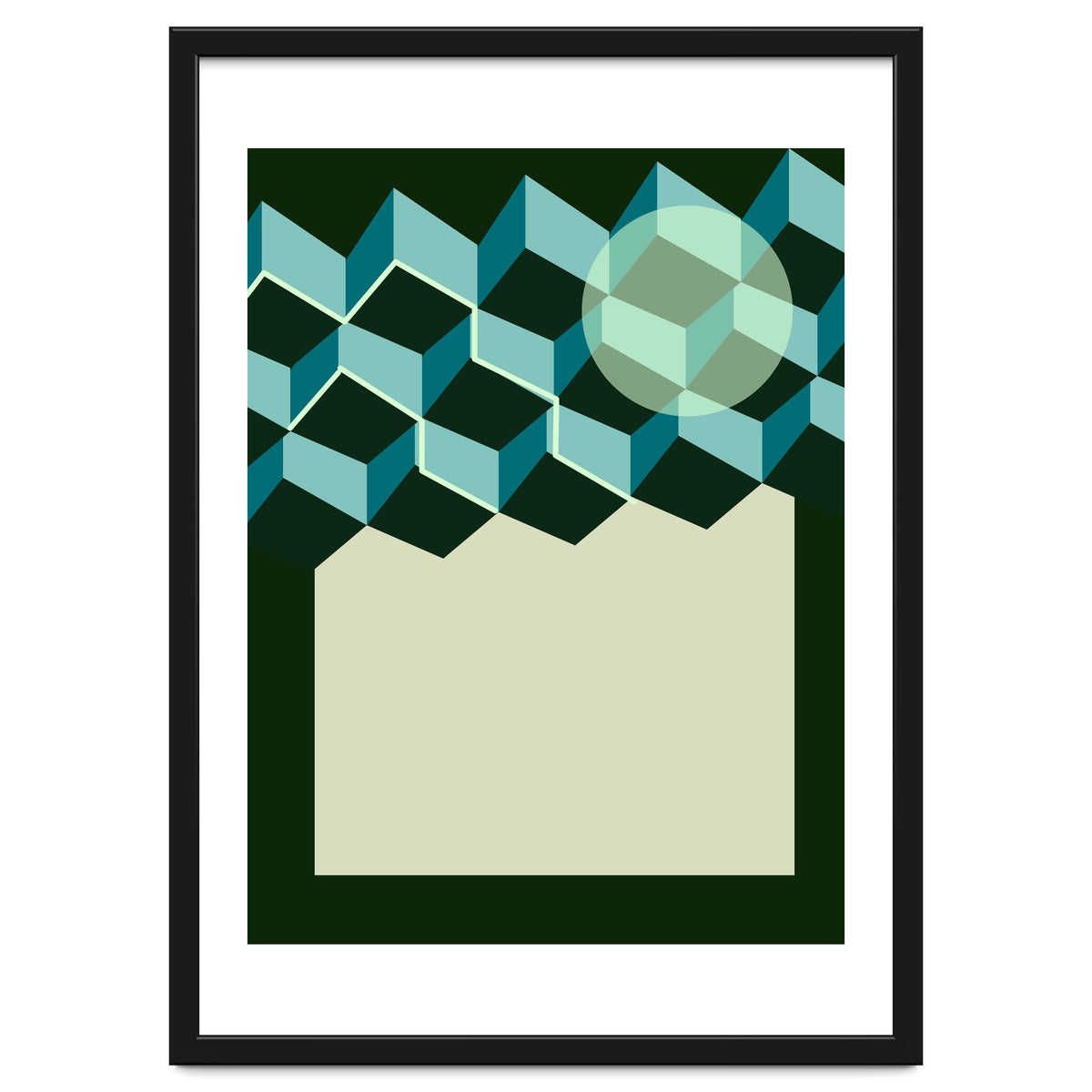 Aurora In The Mountains