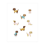 Cockapoo Dogs in Jumpers (Print Only) thumbnail