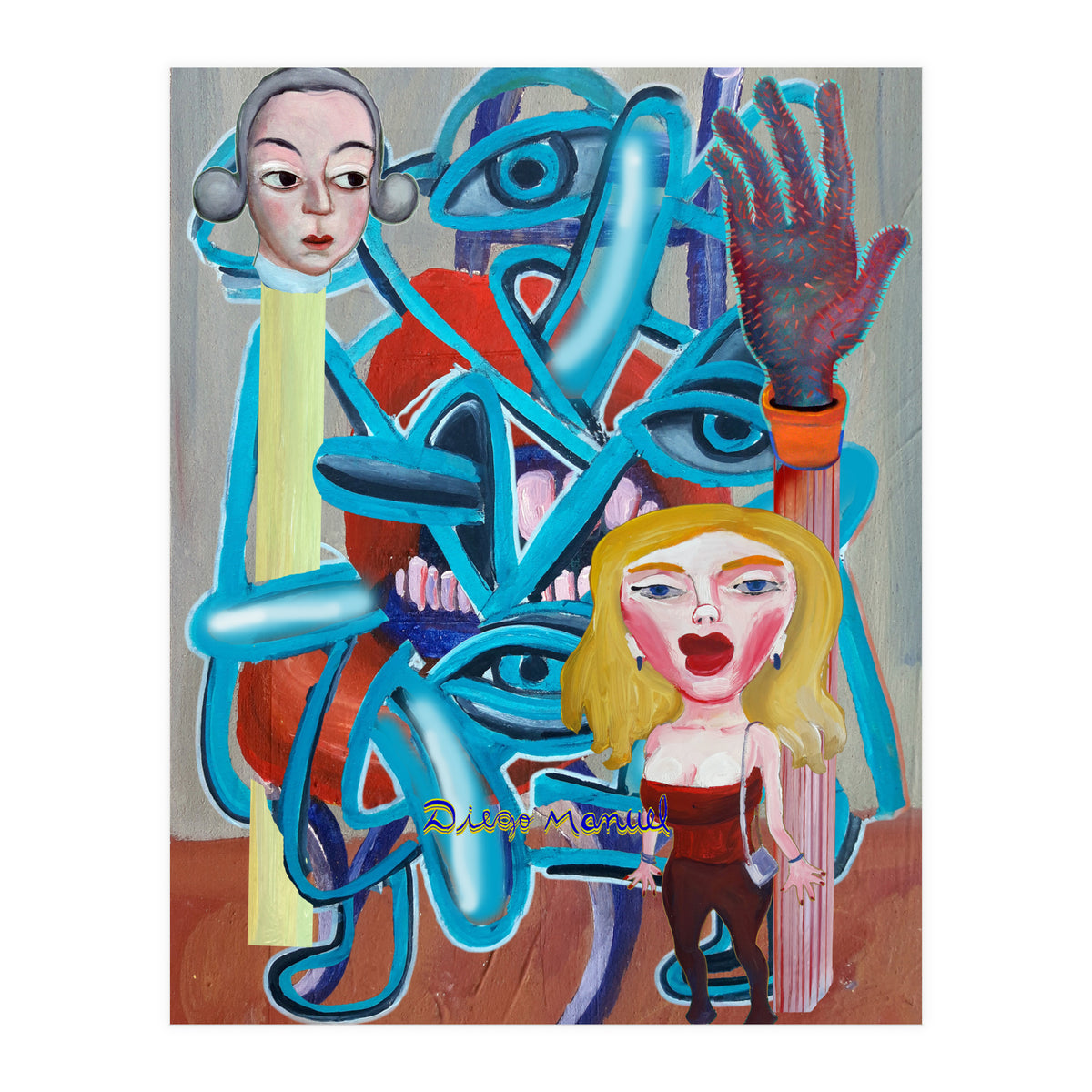 Graffiti Digital 2022 878 (Print Only)