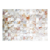 Mother of Pearl, Exotic Tiles Photography, Neutral Minimal Geometrical Graphic Design (Print Only) thumbnail