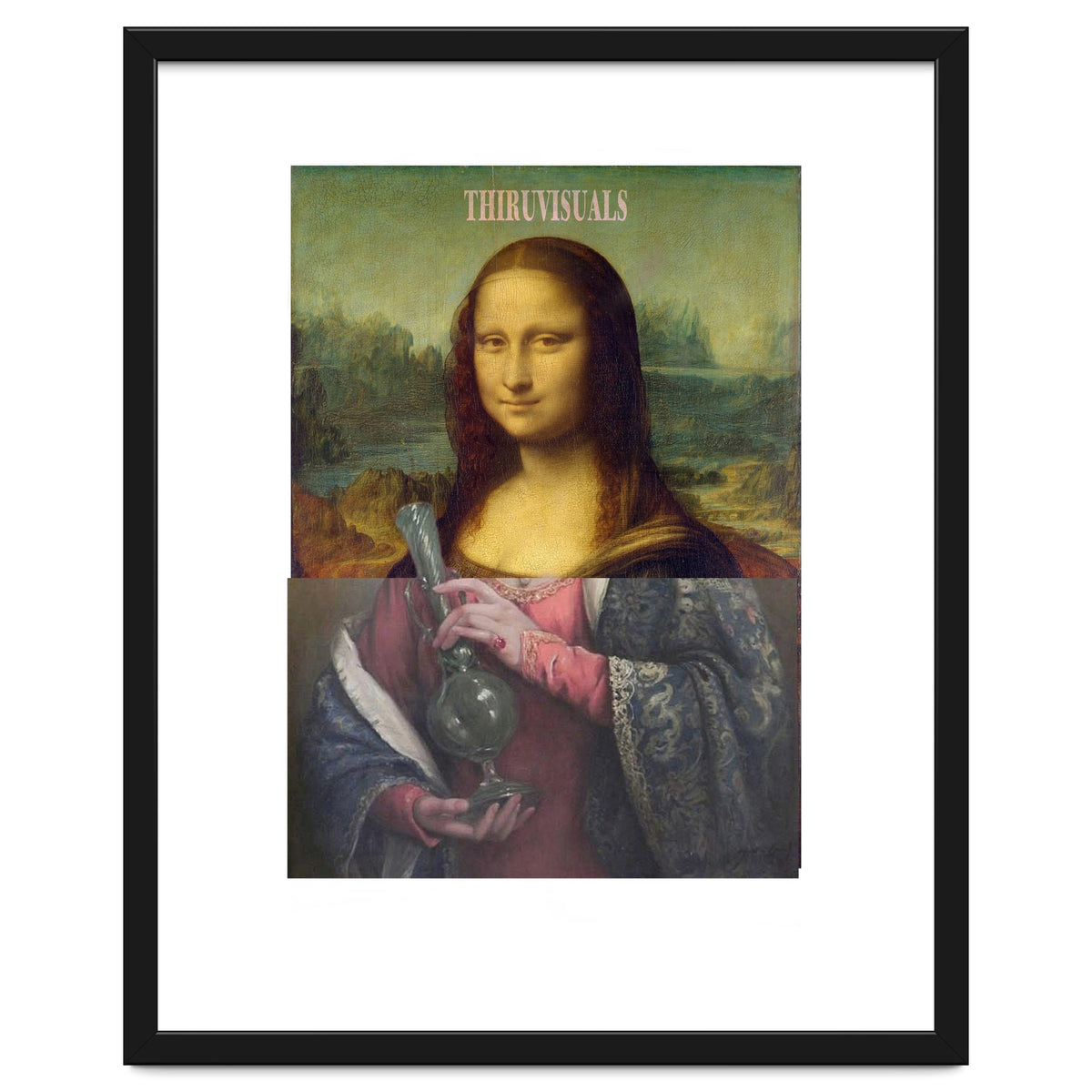 Mona Lisa with the Bong