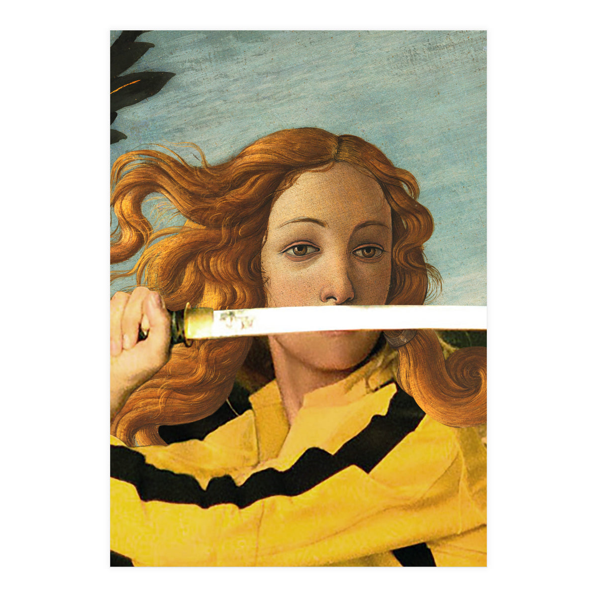 Venus of Sandro Botticelli and Beatrix Kiddo from Kill Bill (Print Only)