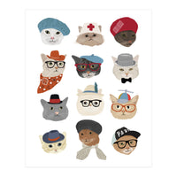 Cats in Hats (Print Only)