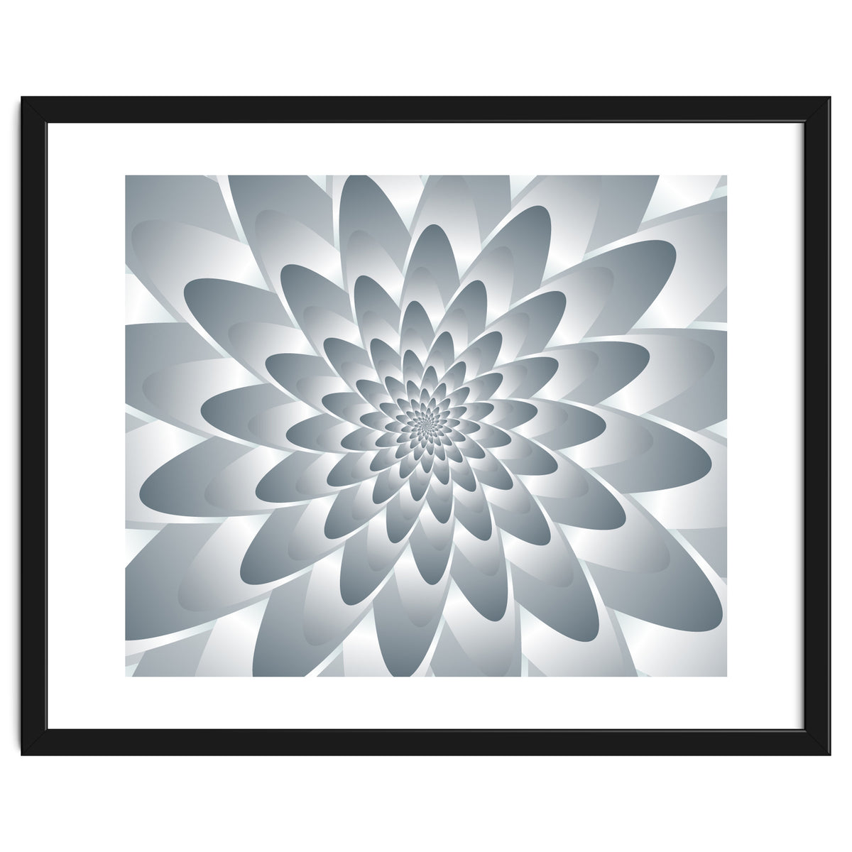 Swirl Flower Pattern