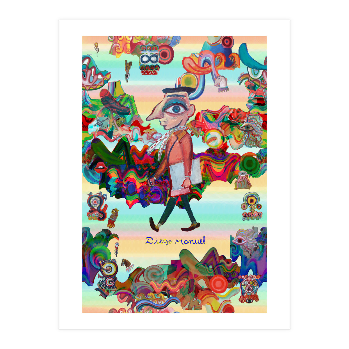 Graffitis 2021 Tapiz 79 (Print Only)