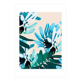 Large bluish botanical leaves  (Print Only) thumbnail