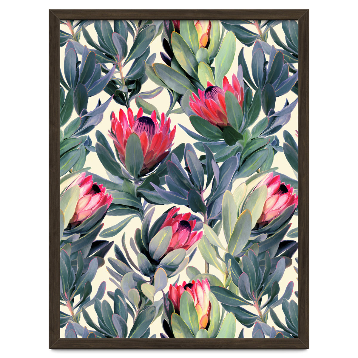 Painted Protea Pattern