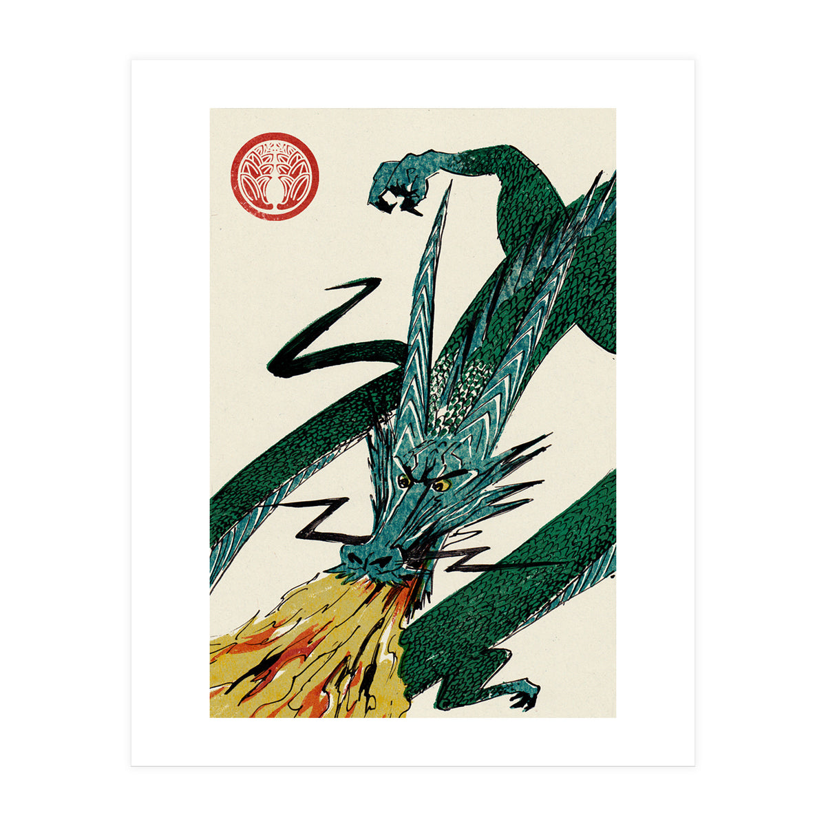 Slice & Dice - Dragon (Print Only)