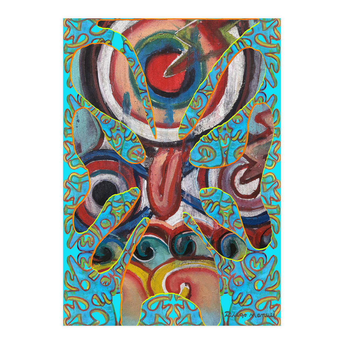 Pop Abstract 2023 Tapiz 24 (Print Only)