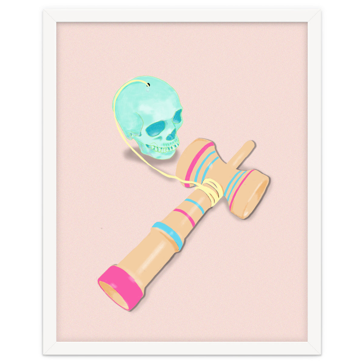 Skull kendama