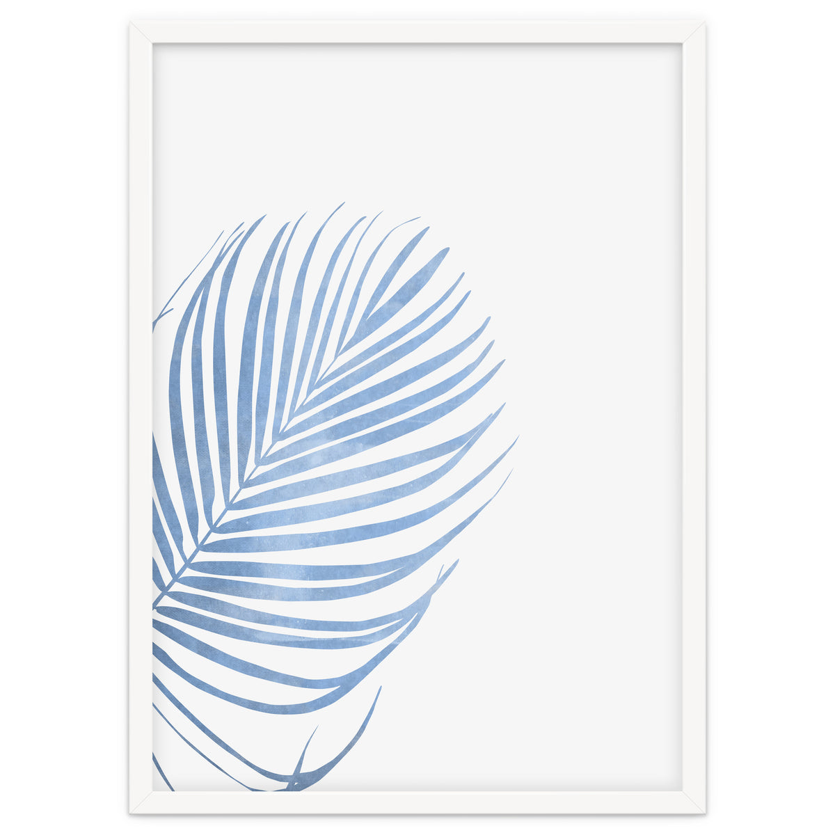 Blue Palm Leaf