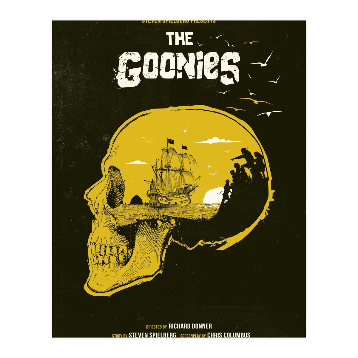 The Goonies movie poster (Print Only)