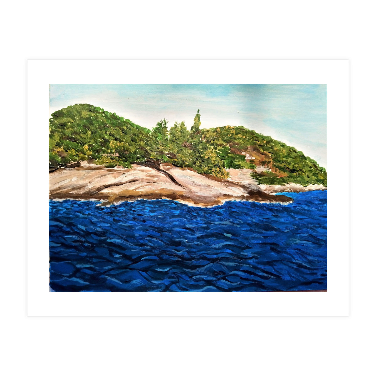 SOCA Seascape Island Hvar (Print Only)