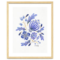 Protea Floral | Blue