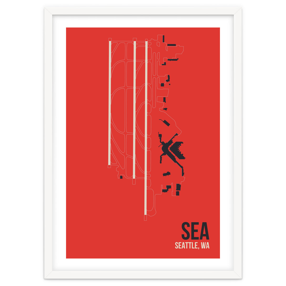 Seattle Airport Layout