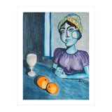 Blue Coffee Time (Print Only) thumbnail