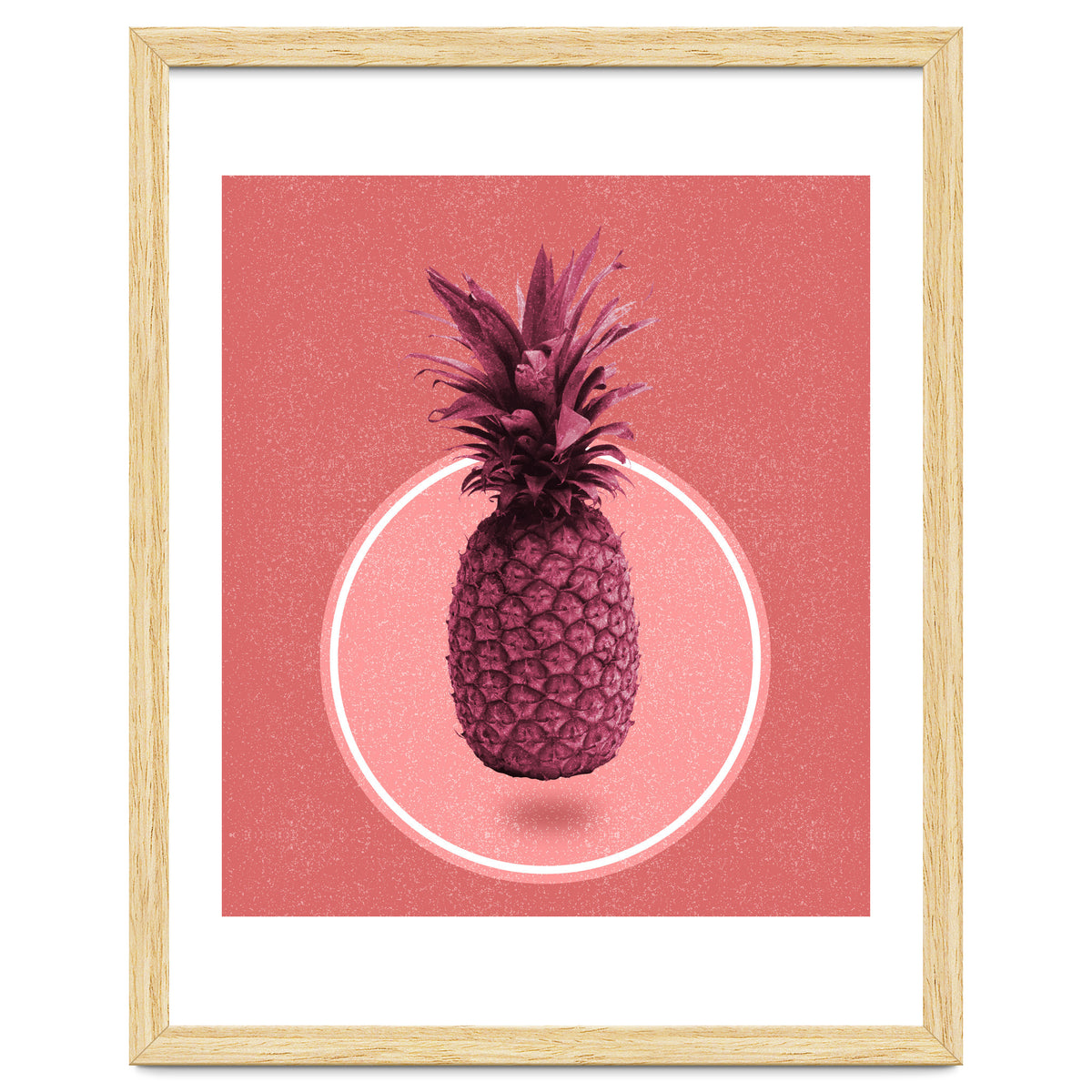 Purple Floating Pineapple