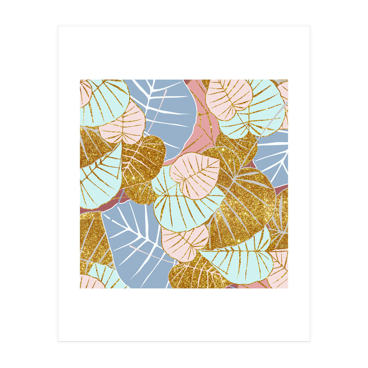 Floral Gold (Print Only)