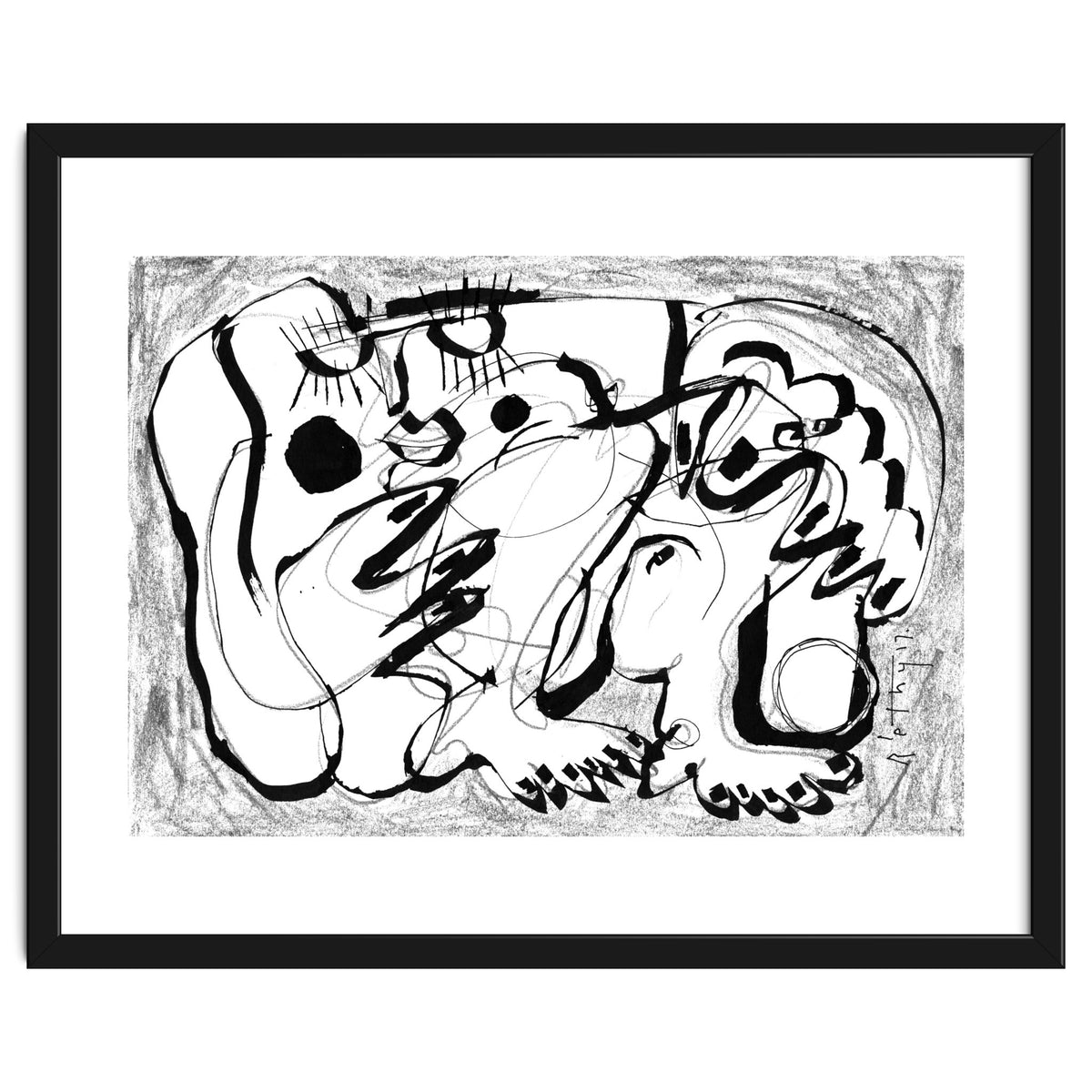 Female Nude no. 02 - b&w