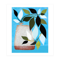 Tropical Ivy + Blue Sky (Print Only)