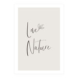 Love nature - minimalist (Print Only) thumbnail