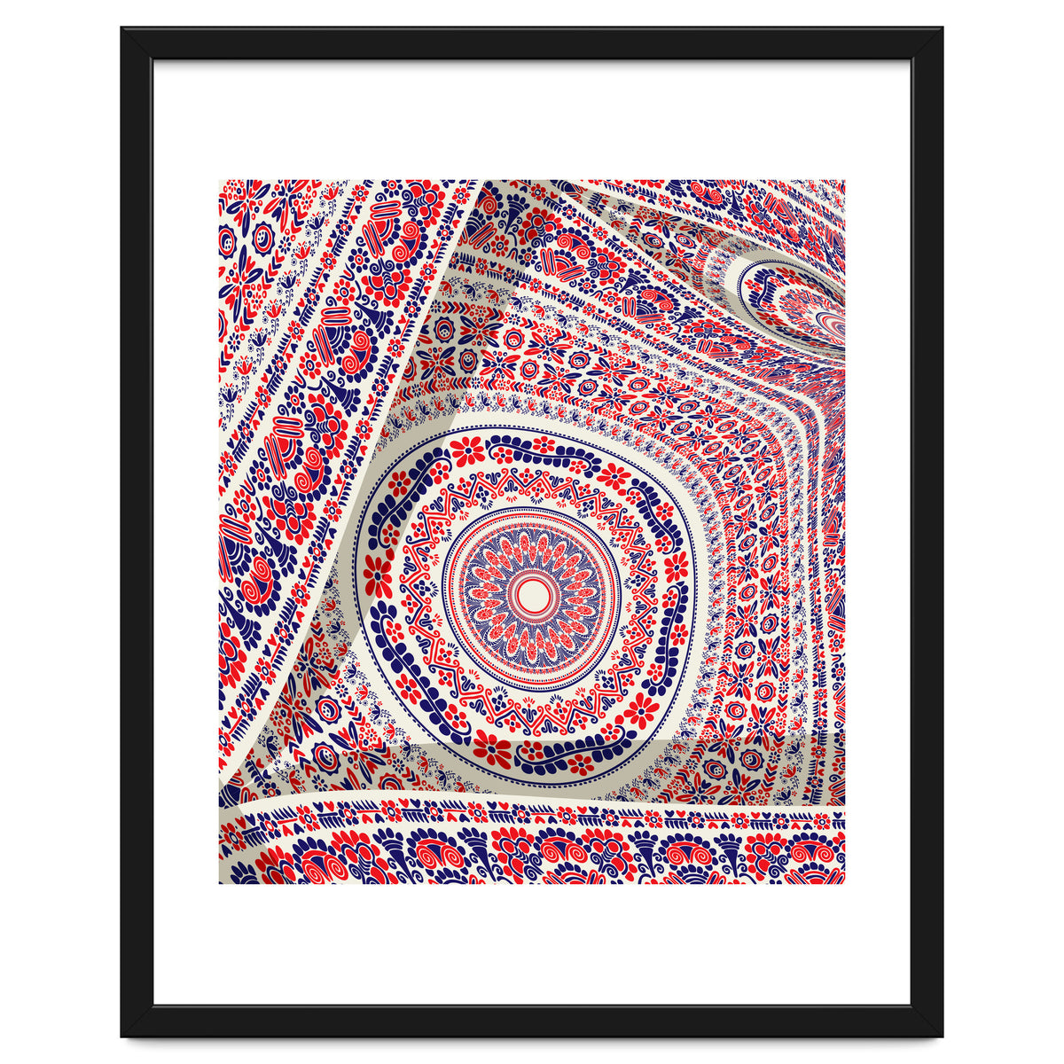 Romanian embroidery background 38