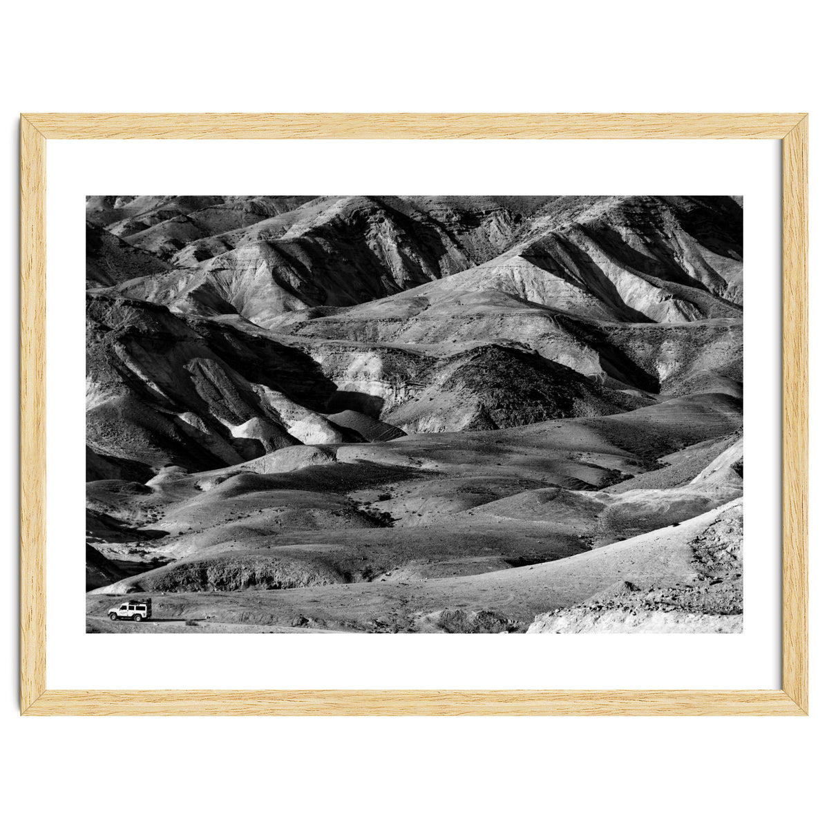 Driving across the Judean Desert