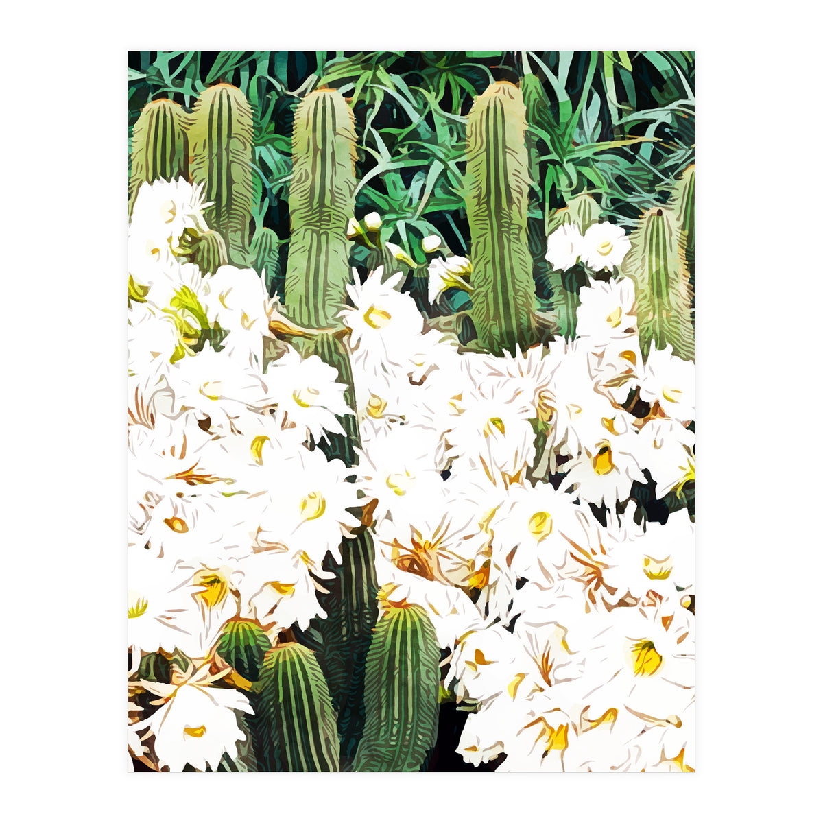 Cactus & Bloom (Print Only)