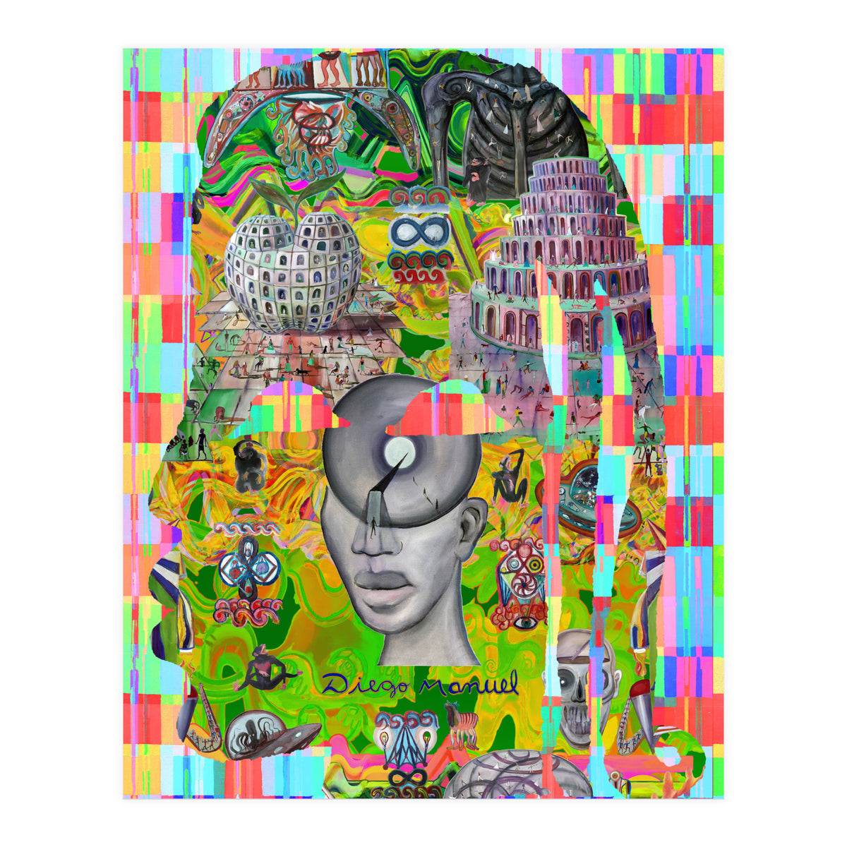 Abstracto Pop Nuevo B Nuevo 19 (Print Only)