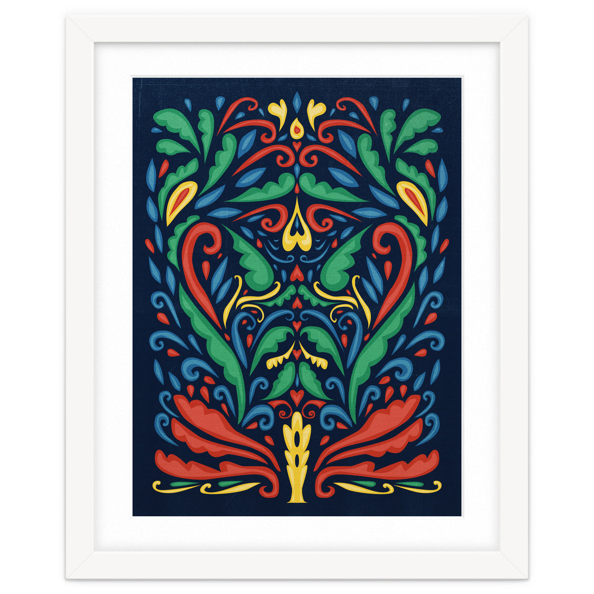 Art Nouveau Folk Art Style