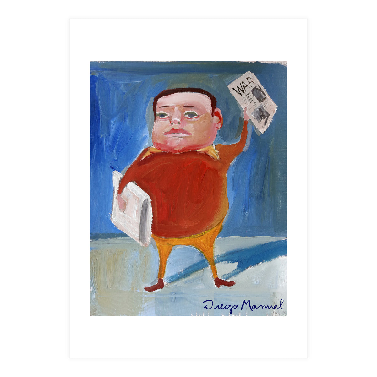 newspaper seller 2 (Print Only)