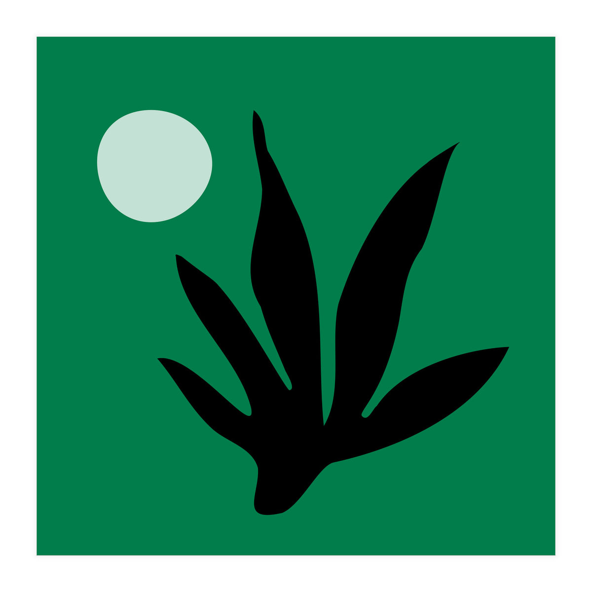 Palm Springs no.1 - Simple Modern Landscape (Print Only)