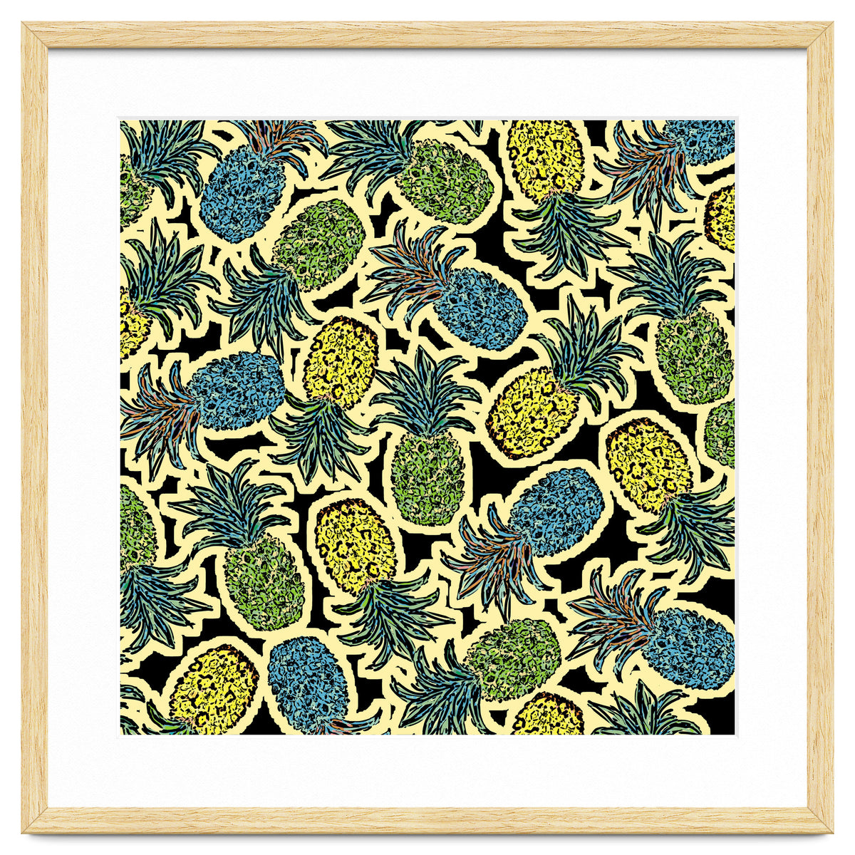 Pineapple Pandemonium Retro Tone